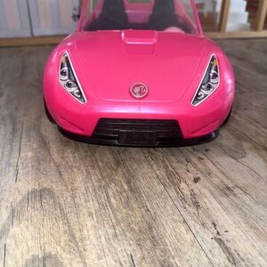 Barbie pink convertible